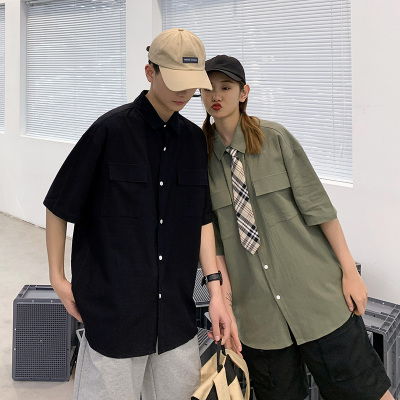潮流煥新，舒適隨心 純棉寬松韓版長(zhǎng)袖襯衫，定義青年男裝新風(fēng)尚